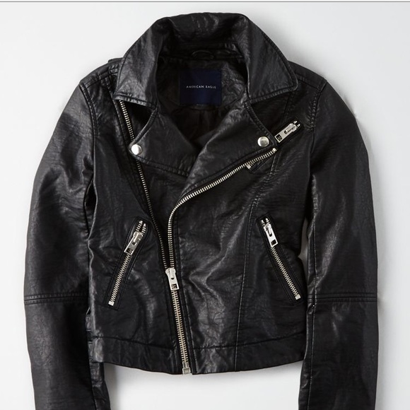 American Eagle Outfitters Jackets & Blazers - AE Leather Jacket